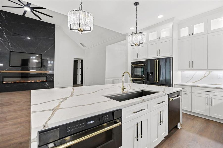 Furnished interior view inside a new home in , Chattahoochee Hills (Image 10).