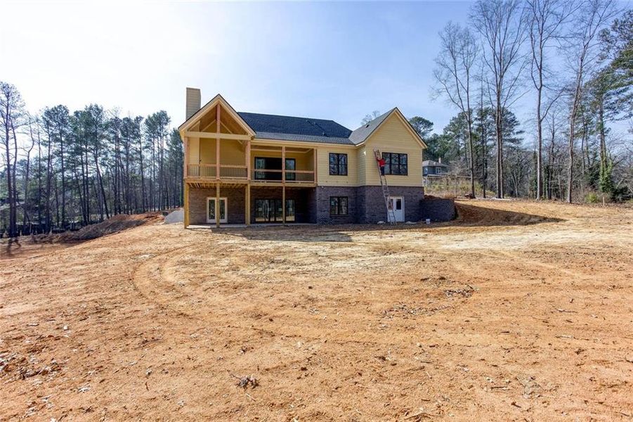 In-progress construction of a new home in , Powder Springs, GA (Image 23).
