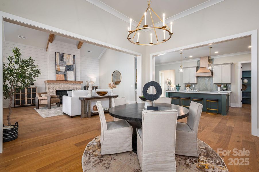 Furnished interior view inside a new home in , Belmont (Image 16).