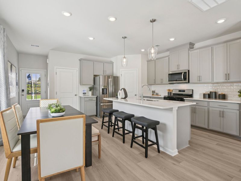 Furnished interior view inside a new home in Artisan Walk, Fairburn (Image 8).