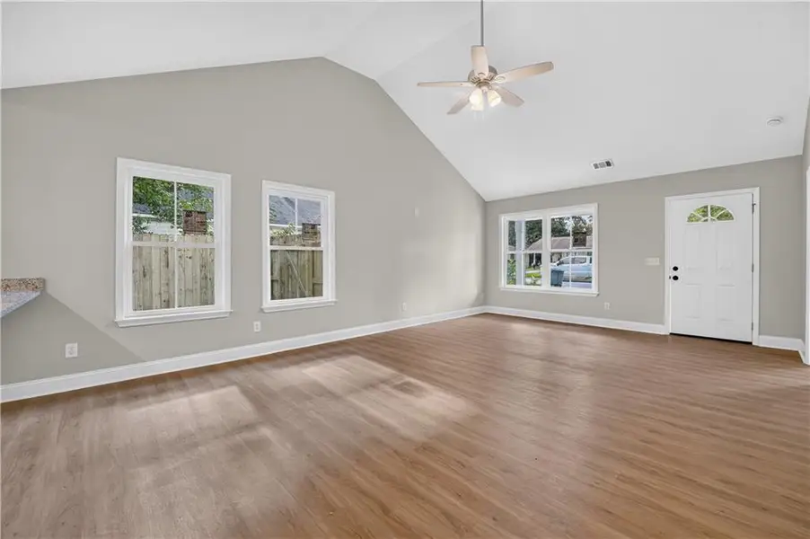 Spacious, unfurnished interior of a new home in , Savannah (Image 18). Spacious, unfurnished interior of a new home in , Savannah (Image 18).