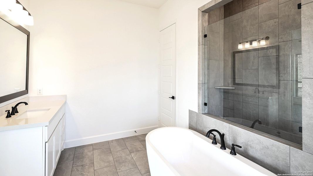 Furnished interior view inside a new home in Cibolo Valley Heights 65', Cibolo (Image 17). Furnished interior view inside a new home in Cibolo Valley Heights 65', Cibolo (Image 17).