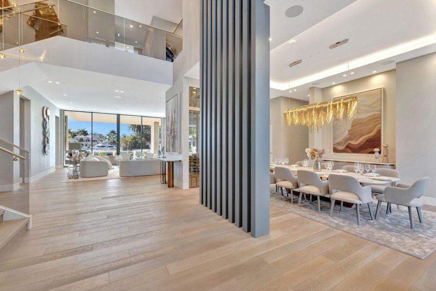 Furnished interior view inside a new home in , Fort Lauderdale (Image 34).