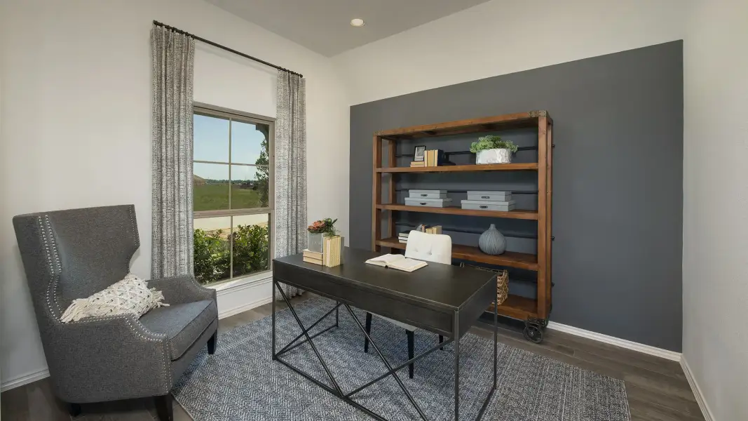 Furnished interior view inside a new home in Silo Mills, Cleburne (Image 58). Furnished interior view inside a new home in Silo Mills, Cleburne (Image 58).