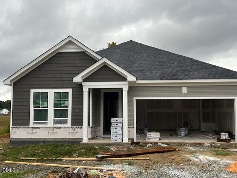 In-progress construction of a new home in Wellers Knoll, Lillington, NC (Image 23).
