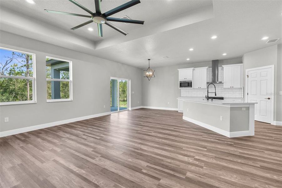 Spacious, unfurnished interior of a new home in , Weeki Wachee (Image 42).