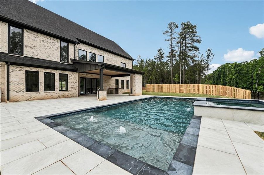 Exterior details and patio area of a home in , Flowery Branch (Image 26). Exterior details and patio area of a home in , Flowery Branch (Image 26).