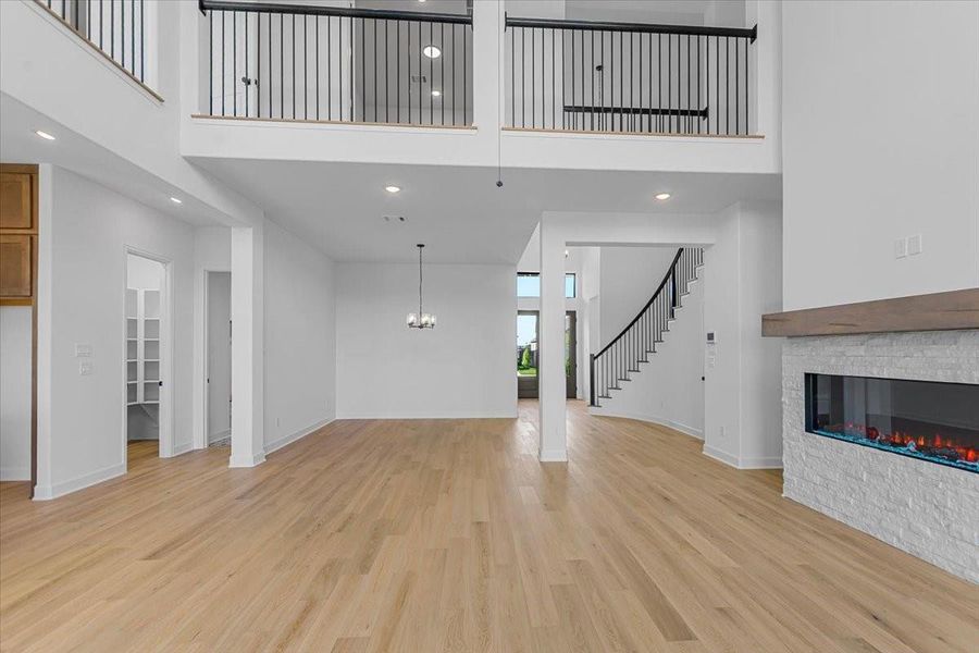 Spacious, unfurnished interior of a new home in Jordan Ranch 70′ Lots, Fulshear (Image 28). Spacious, unfurnished interior of a new home in Jordan Ranch 70′ Lots, Fulshear (Image 28).