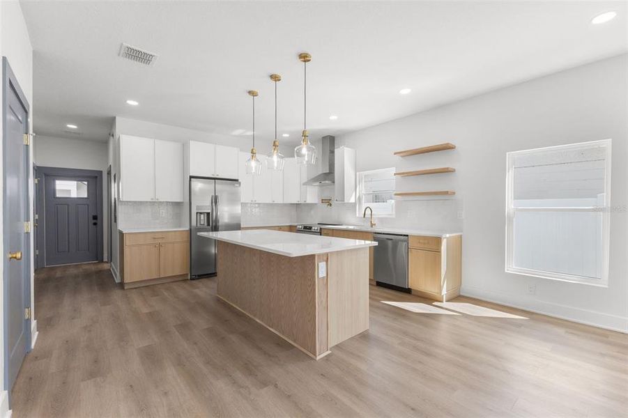 Furnished interior view inside a new home in , St. Petersburg (Image 4).