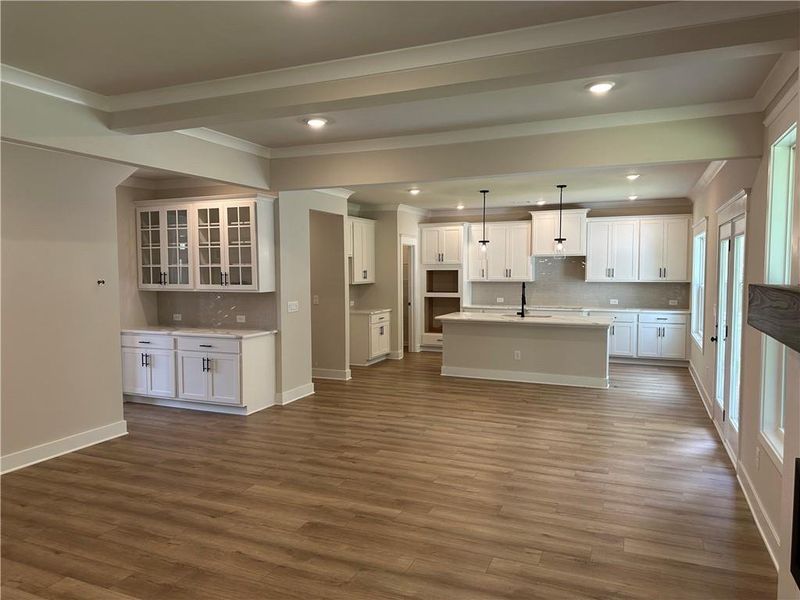 Spacious, unfurnished interior of a new home in Rosewood Lake Estates, Hoschton (Image 100).