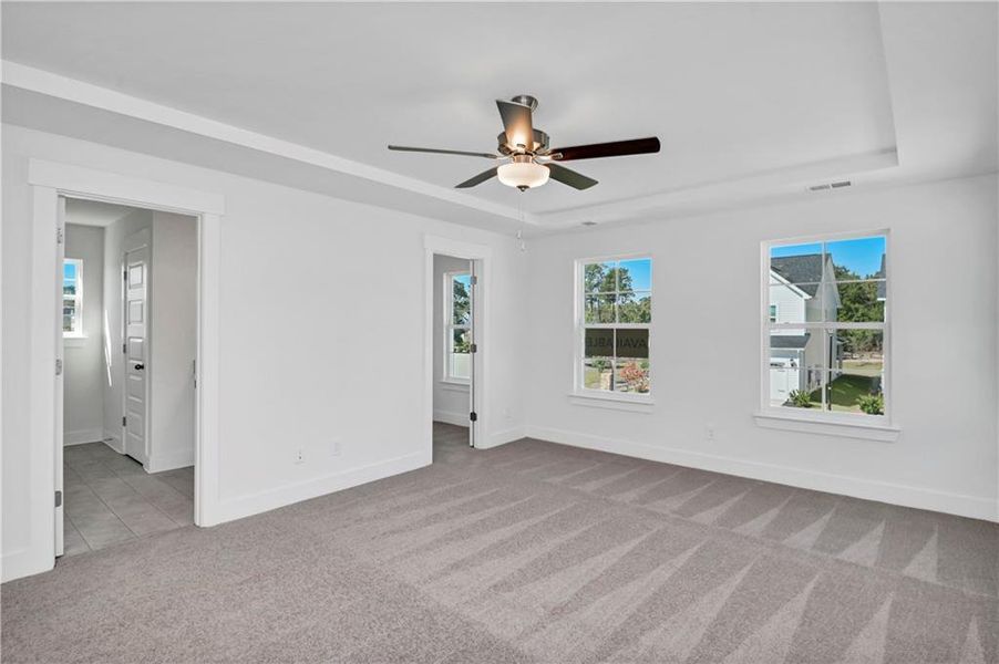 Spacious, unfurnished interior of a new home in Villas at Dawsonville, Dawsonville (Image 24). Spacious, unfurnished interior of a new home in Villas at Dawsonville, Dawsonville (Image 24).