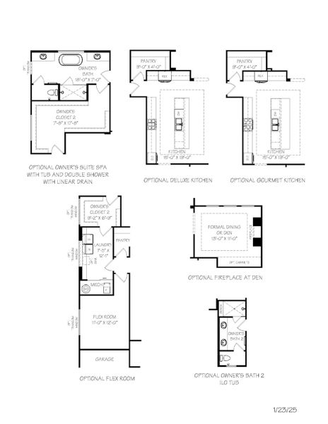 2D floor plan layout for the Provenance by Epcon Communities in The Courtyards at Holly Springs, Canton, GA (Image 46). 2D floor plan layout for the Provenance by Epcon Communities in The Courtyards at Holly Springs, Canton, GA (Image 46).