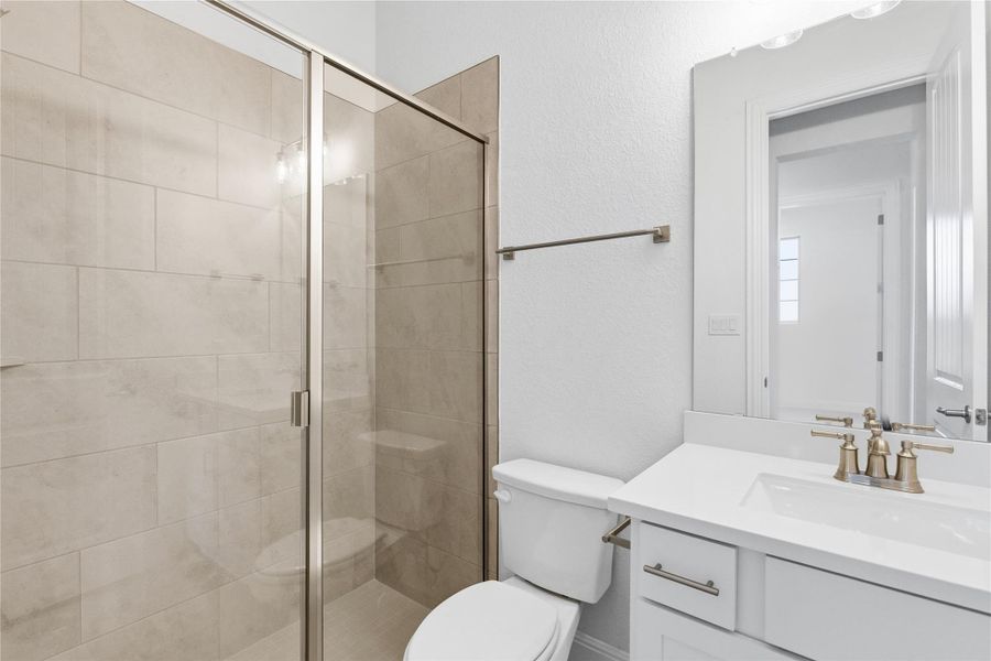 Furnished interior view inside a new home in Retreat at San Gabriel, Georgetown (Image 14).