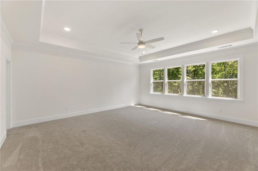 Spacious, unfurnished interior of a new home in Chattahoochee Reserve, Cumming (Image 57).