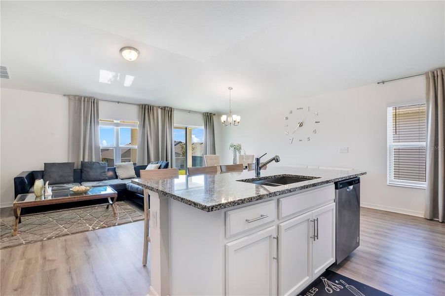 Furnished interior view inside a new home in , Davenport (Image 9).