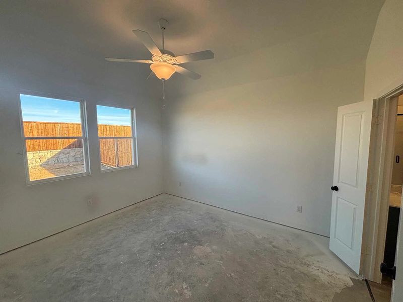 Primary Bedroom Construction Progress
