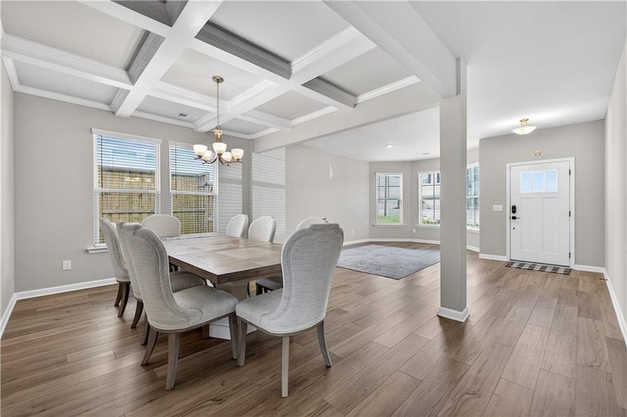 Furnished interior view inside a new home in , Conley (Image 28).