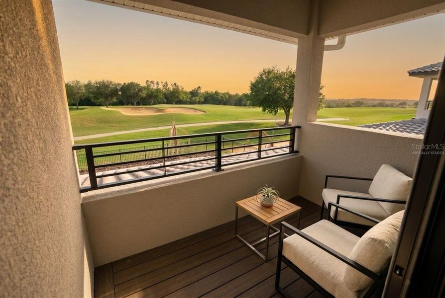 Exterior details and patio area of a home in Bella Collina, Montverde (Image 28).