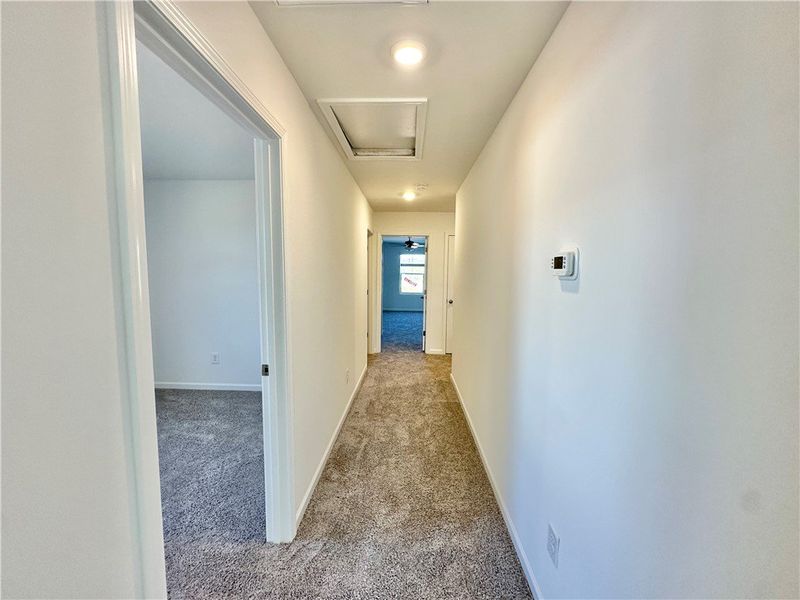 Spacious, unfurnished interior of a new home in Champions Village at Cherry Hill, Pendleton (Image 27).