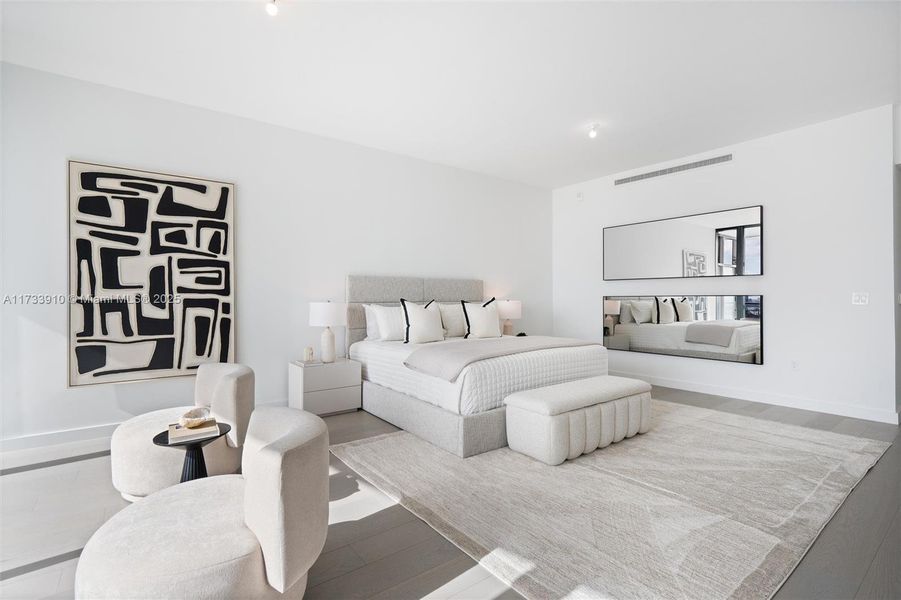 Furnished interior view inside a new home in Five Park, Miami (Image 16). Furnished interior view inside a new home in Five Park, Miami (Image 16).