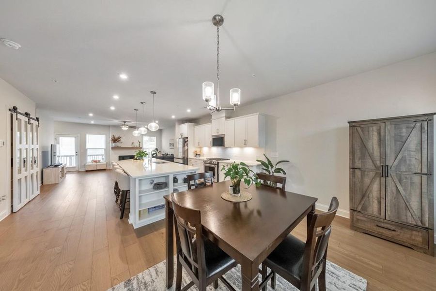Furnished interior view inside a new home in , Woodstock (Image 7). Furnished interior view inside a new home in , Woodstock (Image 7).