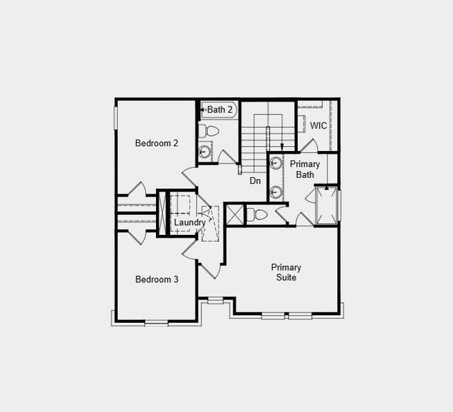 2D floor plan layout of this home in North Sky Celina, Celina, TX (Image 3). 2D floor plan layout of this home in North Sky Celina, Celina, TX (Image 3).