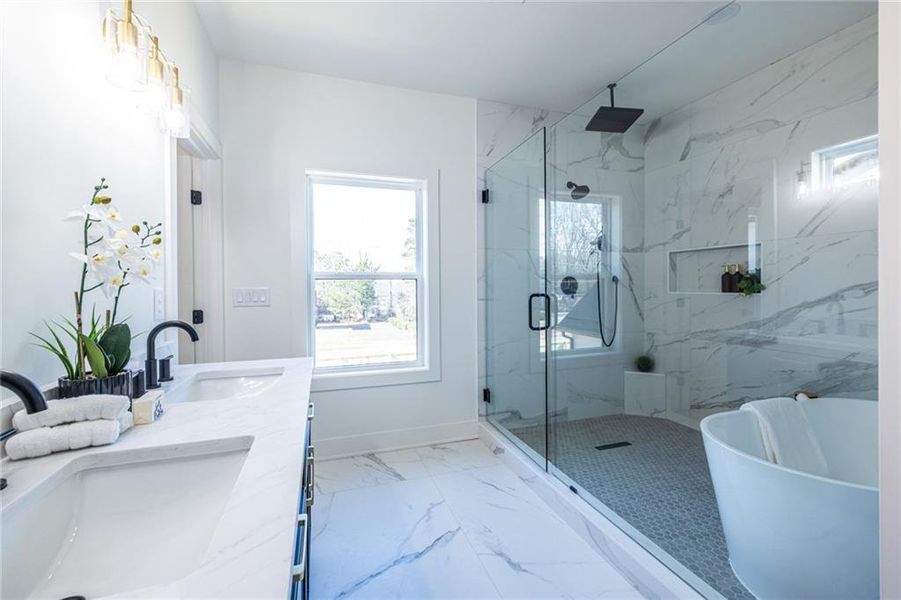 Furnished interior view inside a new home in , Avondale Estates (Image 33). Furnished interior view inside a new home in , Avondale Estates (Image 33).