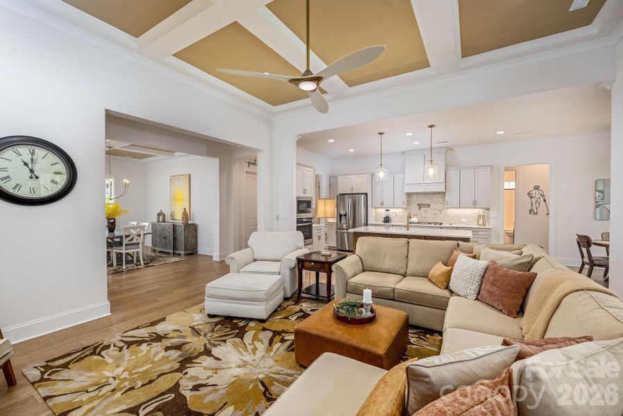 Furnished interior view inside a new home in Irish Creek, Landis (Image 26).