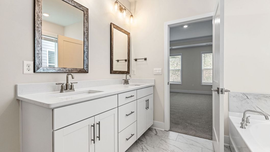 Furnished interior view inside a new home in Adams Glen, Greenville (Image 15).