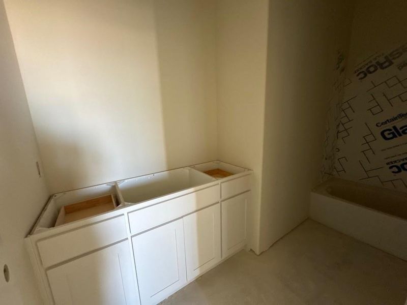 In-progress construction of a new home in Fairview Meadows, New Fairview, TX (Image 4). In-progress construction of a new home in Fairview Meadows, New Fairview, TX (Image 4).