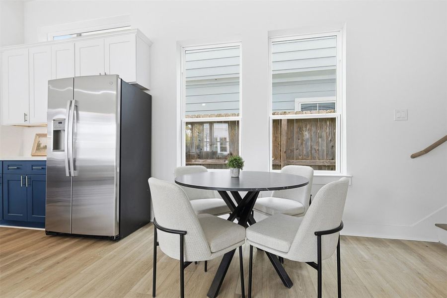 Furnished interior view inside a new home in , Houston (Image 18).