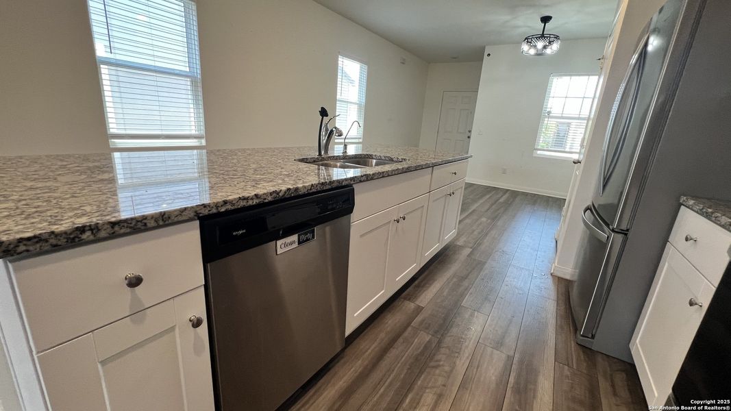 Furnished interior view inside a new home in Trails at Culebra, San Antonio (Image 7).
