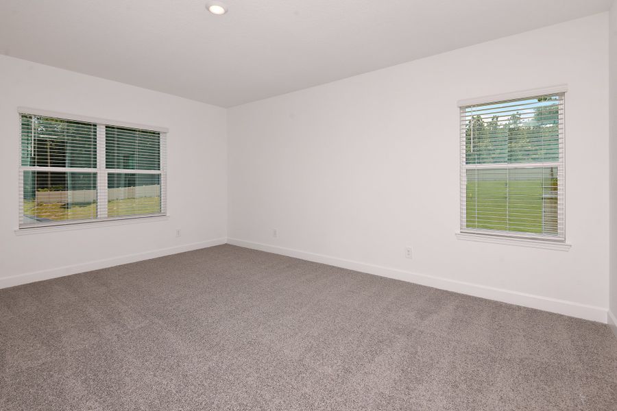 Representative unfurnished interior of a home built from the Tradewinds by Taylor Morrison in Ardisia Park, New Smyrna Beach (Image 35). Representative unfurnished interior of a home built from the Tradewinds by Taylor Morrison in Ardisia Park, New Smyrna Beach (Image 35).