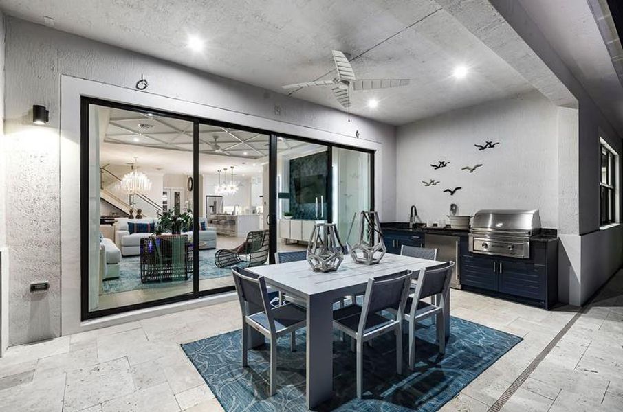 Furnished interior view inside a new home in , Palm Beach Gardens (Image 5).