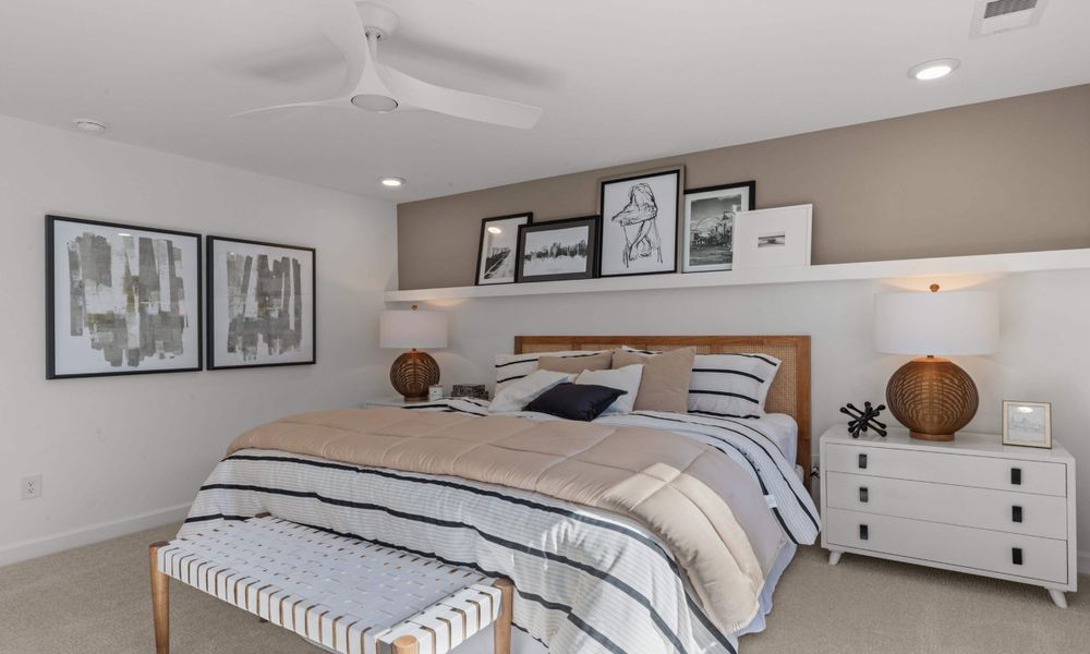 Representative furnished interior of a home built from the The Shorebreak by Chesapeake Homes in The Willows, Loris (Image 44).