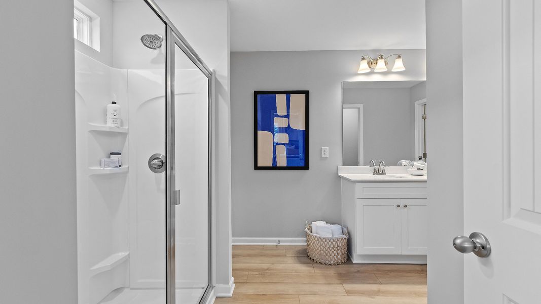 Furnished interior view inside a new home in Auburn Ridge, Riverdale (Image 21). Furnished interior view inside a new home in Auburn Ridge, Riverdale (Image 21).