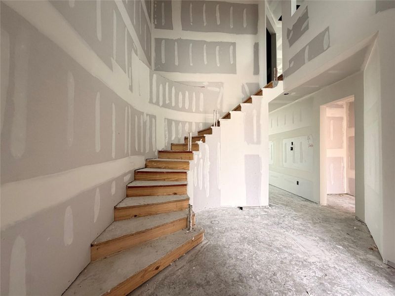 In-progress construction of a new home in , Katy, TX (Image 9).