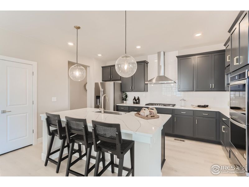 Furnished interior view inside a new home in Country Club Reserve, Fort Collins (Image 13). Furnished interior view inside a new home in Country Club Reserve, Fort Collins (Image 13).