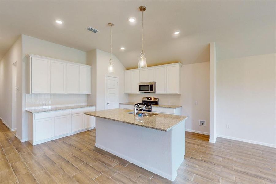 Furnished interior view inside a new home in Kings Way, Denton (Image 7).