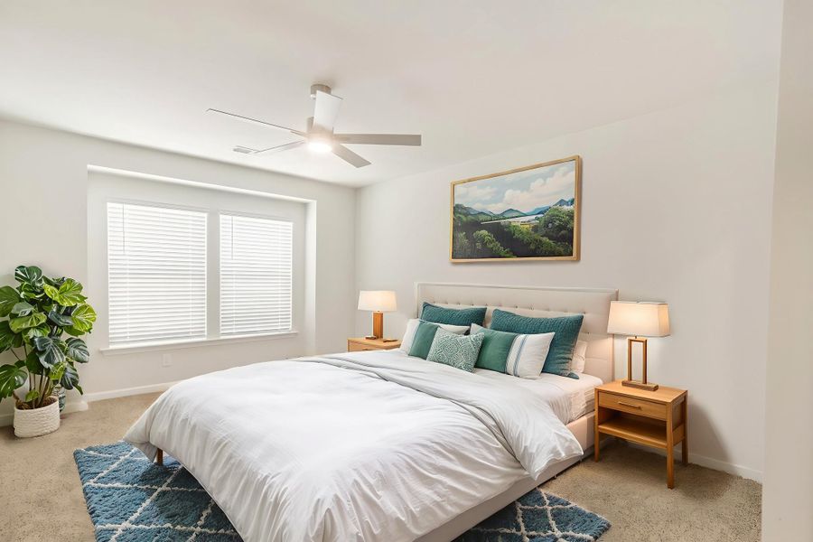 Representative furnished interior of a home built from the Ashford by Veranda Homes in The Falls, Blythewood (Image 5).