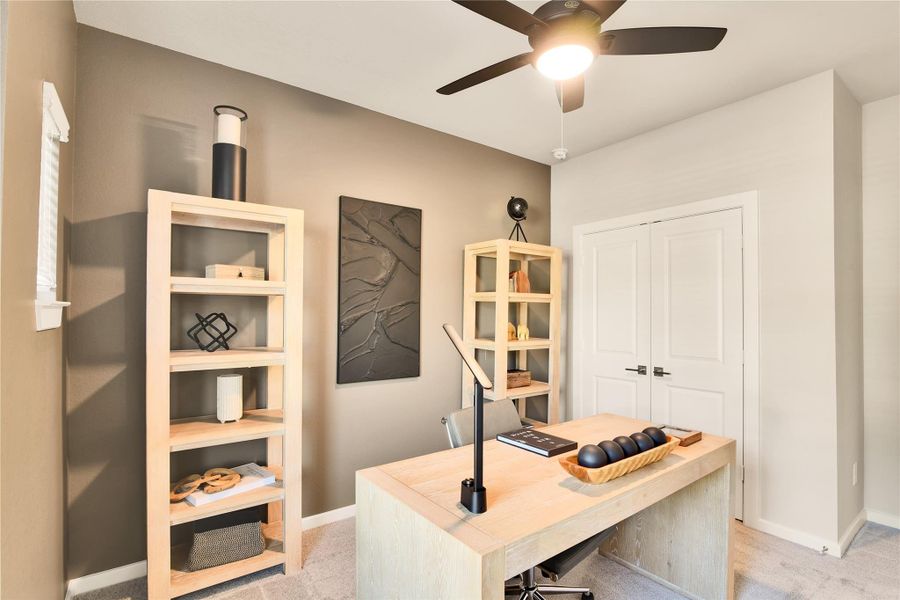 Furnished interior view inside a new home in , Montgomery (Image 17).