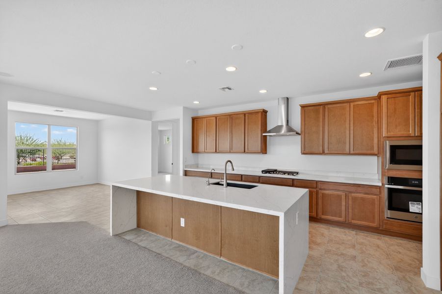 Furnished interior view inside a new home in Artisan at Asante, Surprise (Image 12).
