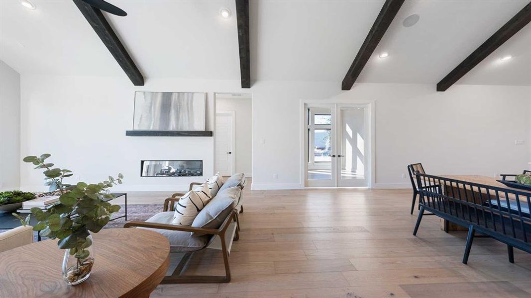 Furnished interior view inside a new home in Somerset Park 80', Rockwall (Image 11). Furnished interior view inside a new home in Somerset Park 80', Rockwall (Image 11).