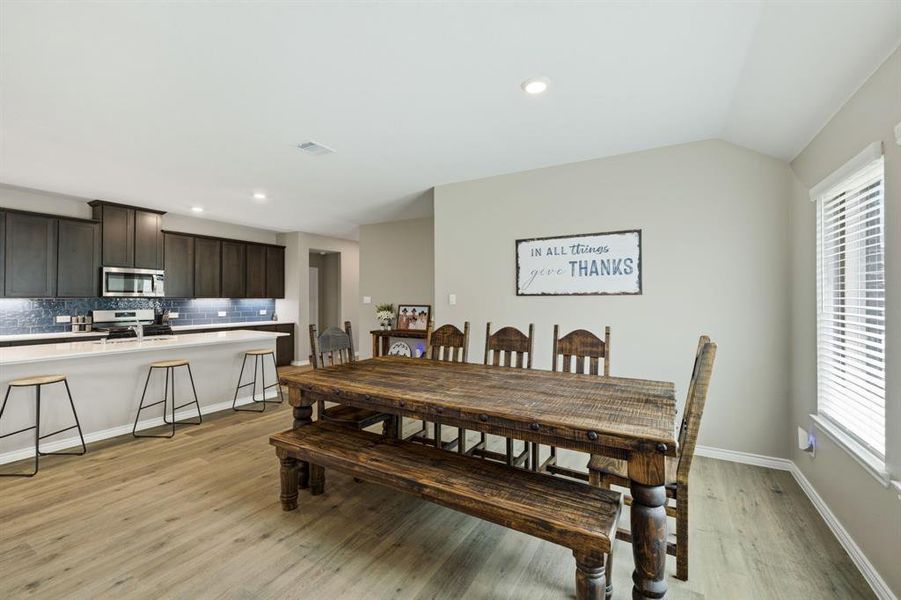 Furnished interior view inside a new home in , Fate (Image 17).