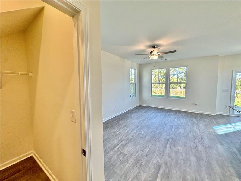 Spacious, unfurnished interior of a new home in Champions Village at Cherry Hill, Pendleton (Image 12).