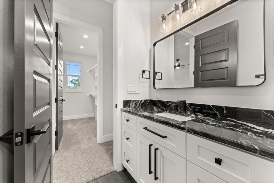 Furnished interior view inside a new home in , Leander (Image 11).