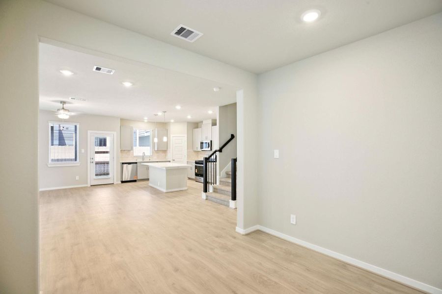 Photo is not of the actual home, but is an inspirational photo of builder’s model home and may depict options, furnishings, and/or decorator features that are not included