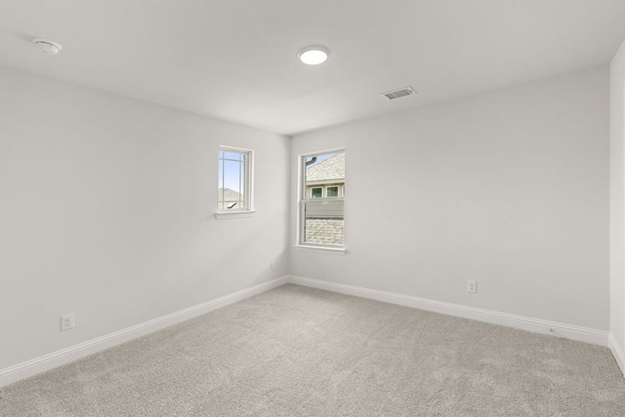 Spacious, unfurnished interior of a new home in Villas at Long Branch, Rowlett (Image 22). Spacious, unfurnished interior of a new home in Villas at Long Branch, Rowlett (Image 22).