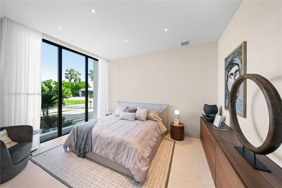 Furnished interior view inside a new home in , North Miami Beach (Image 28). Furnished interior view inside a new home in , North Miami Beach (Image 28).