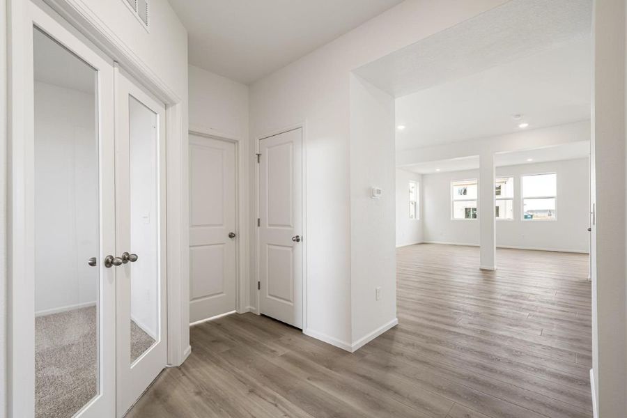 Spacious, unfurnished interior of a new home in Bennett Crossing Reserve, Bennett (Image 17). Spacious, unfurnished interior of a new home in Bennett Crossing Reserve, Bennett (Image 17).
